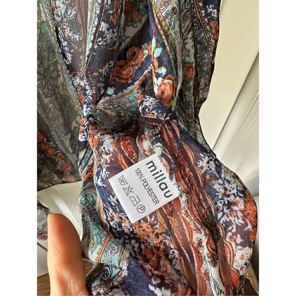 Millau Boho Short Sleeve Kimono - Picture 5 of 6